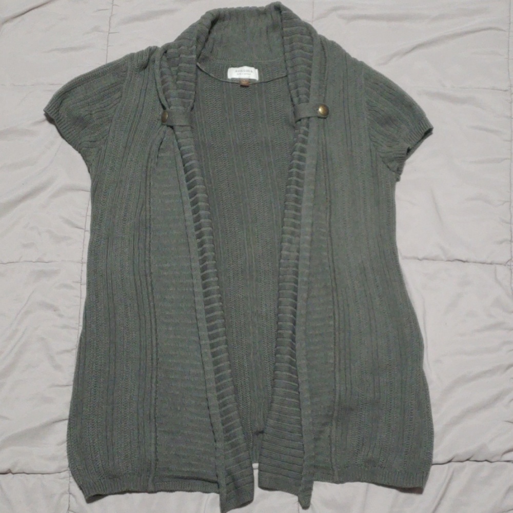Sonoma Olive Green Cardigan Large